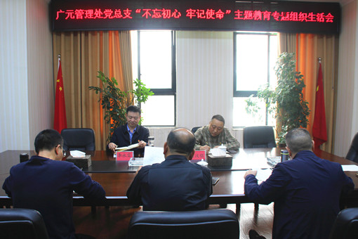 广南公司广元管理处党总支召开“不忘初心 牢记使命”主题教育专题组织生活会.JPG 广南公司广元管理处党总支召开“不忘初心 牢记使命”主题教育专题组织生活会.JPG