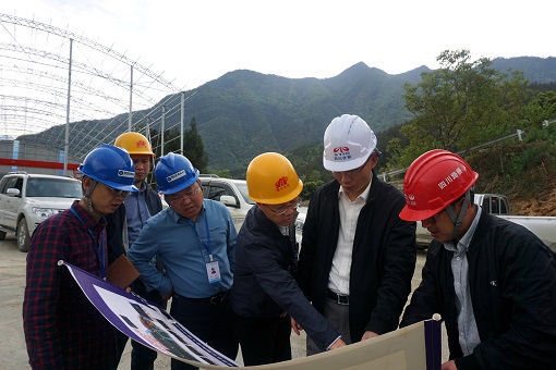 绵九公司党委书记、董事长曾杰检查九绵项目江油段及清九路代建项目安全环保工作.jpg 绵九公司党委书记、董事长曾杰检查九绵项目江油段及清九路代建项目安全环保工作.jpg