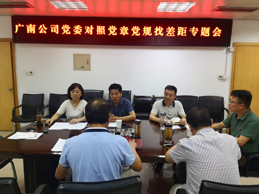 广南公司党委召开对照党章党规找差距专题会.jpg 广南公司党委召开对照党章党规找差距专题会.jpg