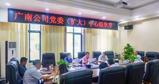 广南公司召开党委(扩大)中心组学习.jpg 广南公司召开党委(扩大)中心组学习.jpg