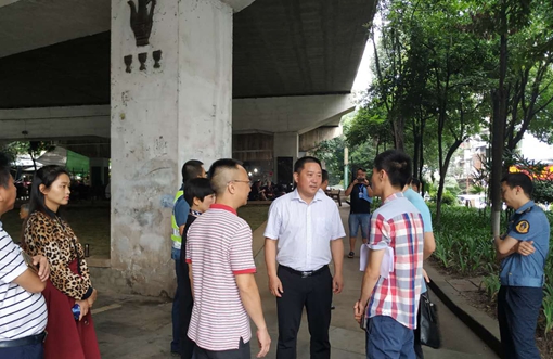 宜宾管理处稳步推进岷江二桥桥下空间整治工作1.jpg 宜宾管理处稳步推进岷江二桥桥下空间整治工作1.jpg