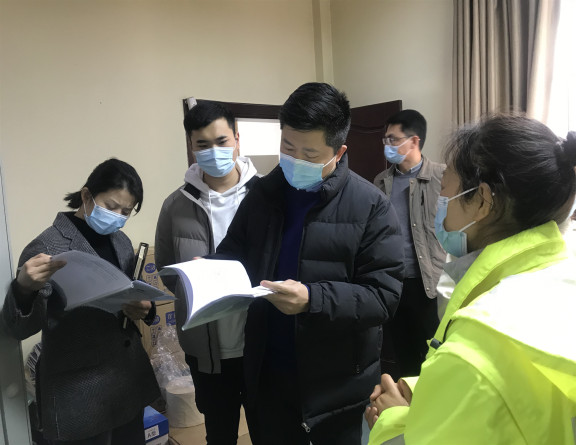 省交投集团检查组一行检查指导成南公司疫情防控落实工作.jpg 省交投集团检查组一行检查指导成南公司疫情防控落实工作.jpg