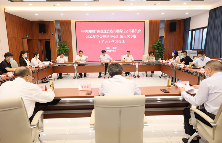 广南公司召开2022年党委理论学习中心组第三次专题(扩大)学习会议.JPG