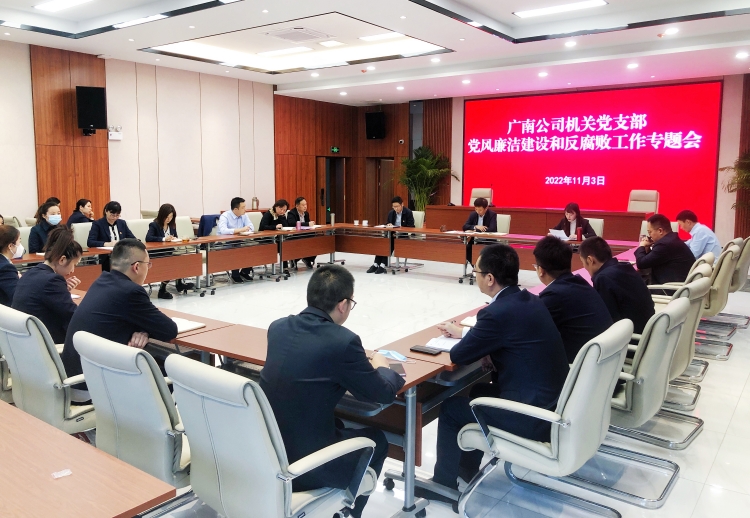 广南公司机关党支部召开党风廉洁开元棋牌暨反腐败工作专题会2.JPG