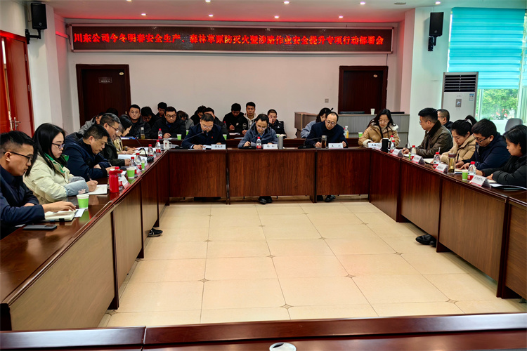 川东(大垫)公司召开今冬明春安全生产、森林草原防灭火暨涉路作业安全提升专项行动部署会12.24.jpg