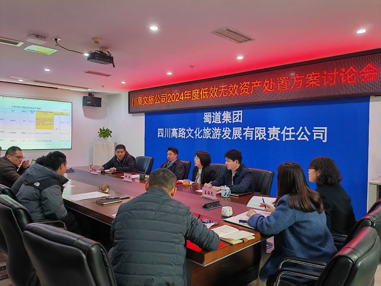川高文旅公司召开2024年度低效无效资产处置方案讨论会1.jpg