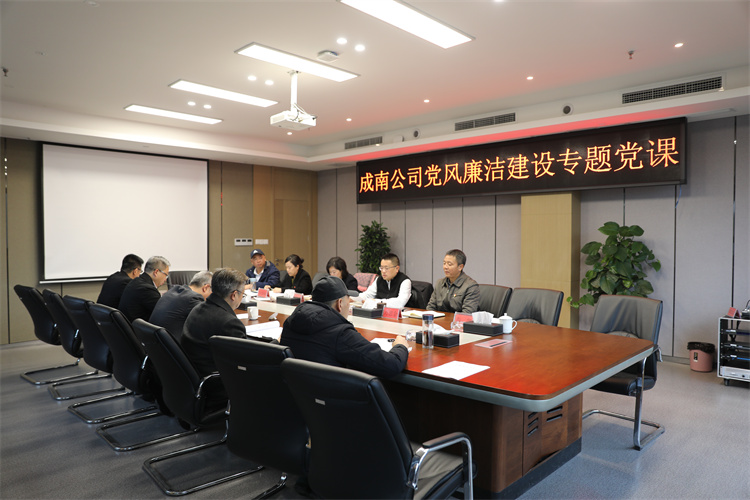 no603-成南公司组织开展廉洁教育专题党课(谢雨杉).JPG