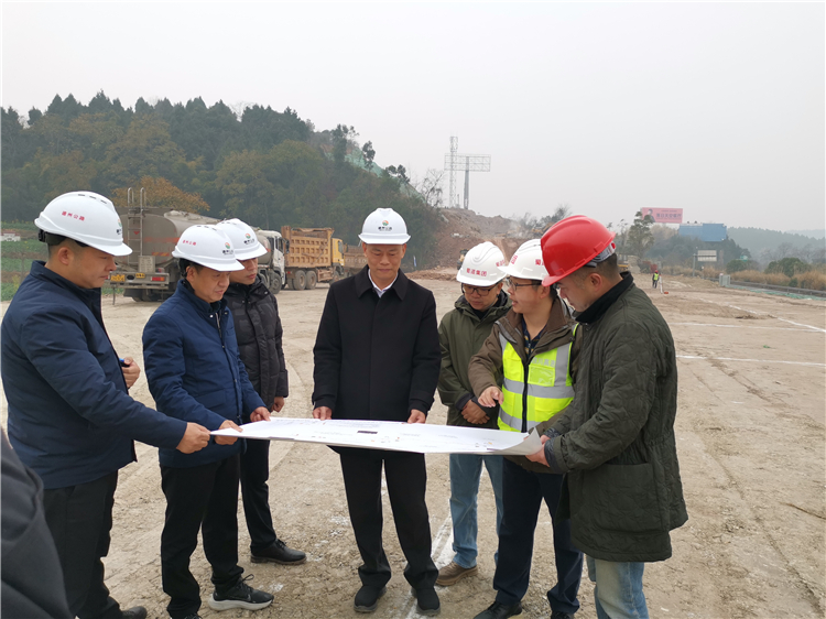 德阳市委常委、中江县委书记苏刚调研成南扩容项目LJ7标段复工复产工作.jpg