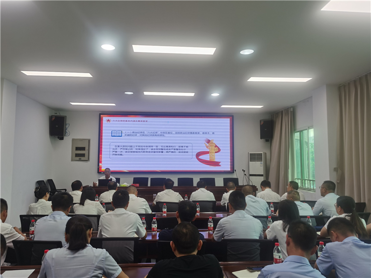 7.9成都管理处党支部开展党纪学习教育专题党课及党风廉政开元棋牌工作会.jpg