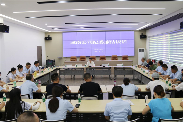 成南公司党委委员、纪委书记阿依热布到遂宁管理处开展廉洁座谈和警示教育.jpg
