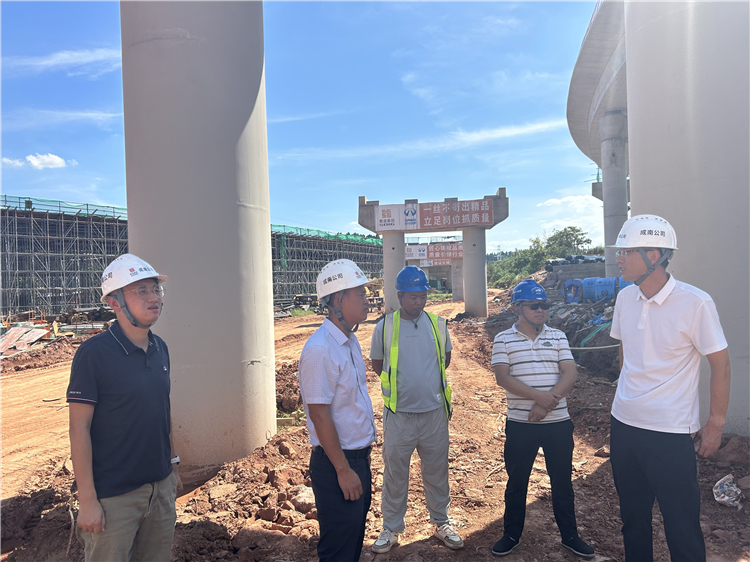 成南公司副总经理田亮调研成南高速扩容工程南充段开元棋牌推进情况.jpg