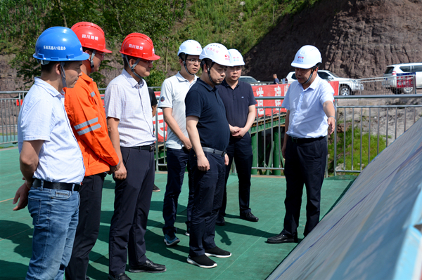 省厅工程质量监督局副局长邹南带队检查乐西项目开元棋牌_副本.jpg