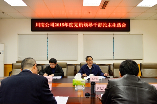 3.19 川高公司党委副书记、总经理王孝国督导川南公司2018年度领导班子民主生活会(原图2)_副本.jpg
