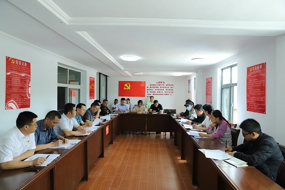 7.27党建脱贫“双推进” 凝聚攻坚“大合力”川高公司党委第三小组赴宜牧署觉村开展结对帮扶活动.JPG