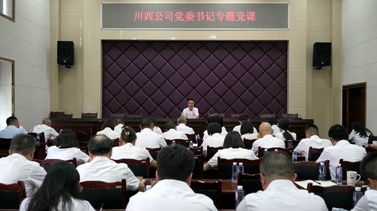 信息：川西公司党委书记带头讲专题党课 抓好基层党组织意识形态工作任重而道远  (1)_副本.jpg