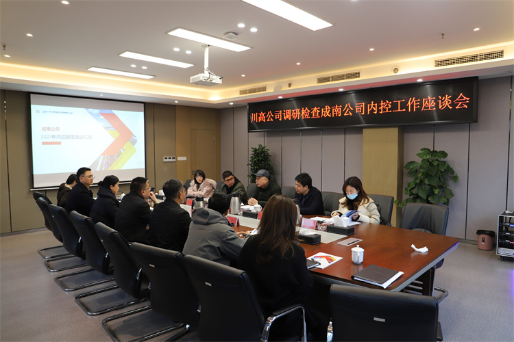 no622-川高公司监事会委员曾利能到成南公司调研检查内控工作（陆川）.JPG